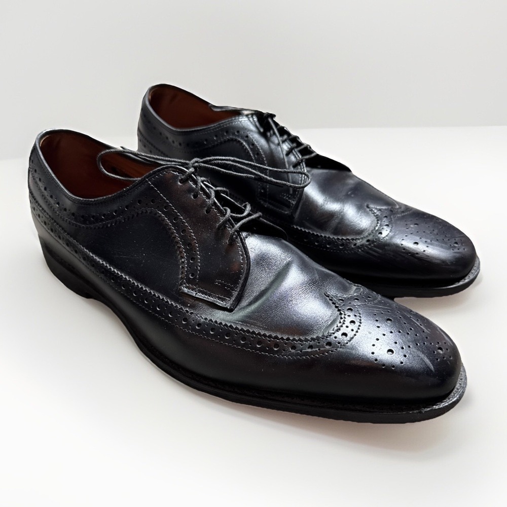 Allen Edmonds Larchmont 11 B Oxfords Derbies  Men's Black 1503  USA Shoe